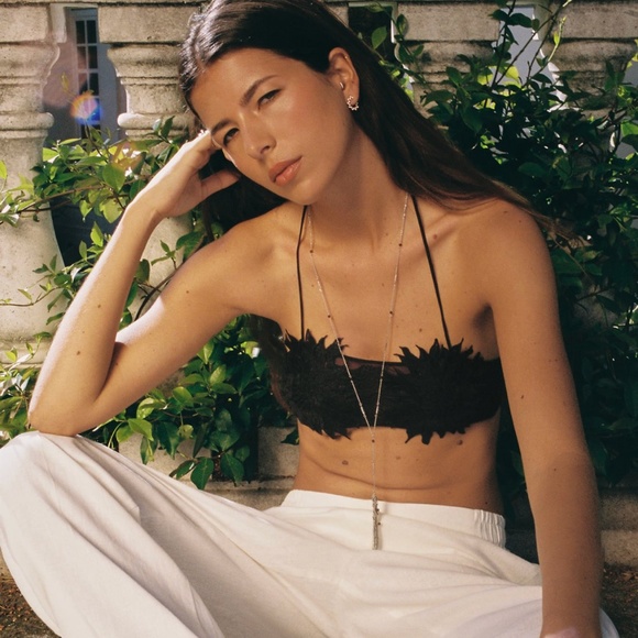 Zara limited edition floral bralette top - Picture 1 of 5